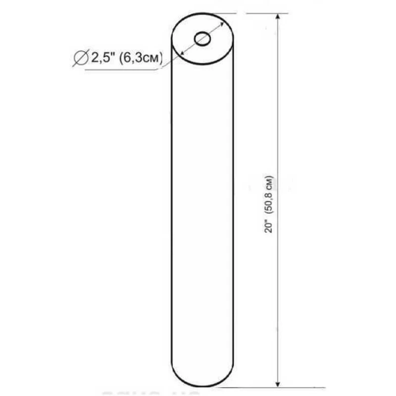 Картридж полипропиленовый Slim line 20*2,5″ Bio+ systems PP-20 (10 мкм)