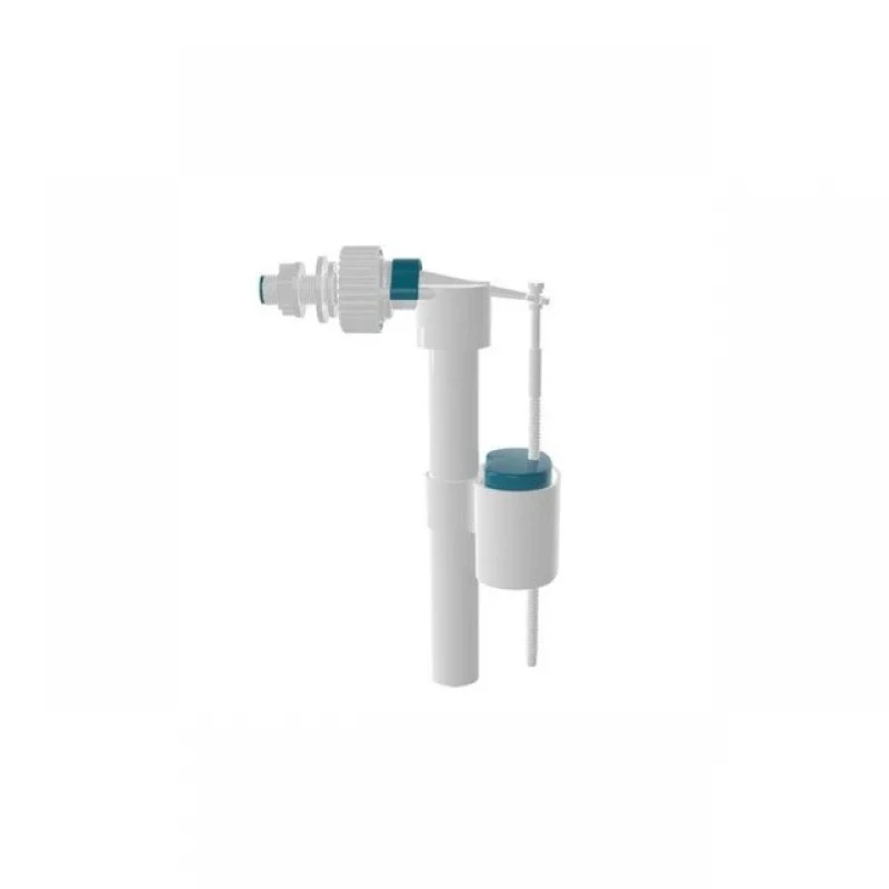 Клапан нижньої подачі води 3/8"-1/2" Nova 7022N, латунна різьба