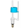 Клапан нижньої подачі води 3/8"-1/2" Nova 4722N, латунна різьба