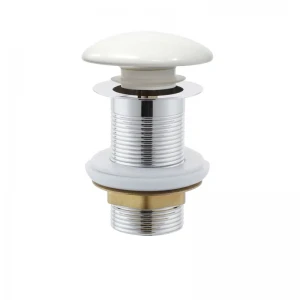 Донний клапан для раковини Mixxus POP-UP-09 WHITE 1 1/4'' СLICK-СLACK без переливу (AC3567)
