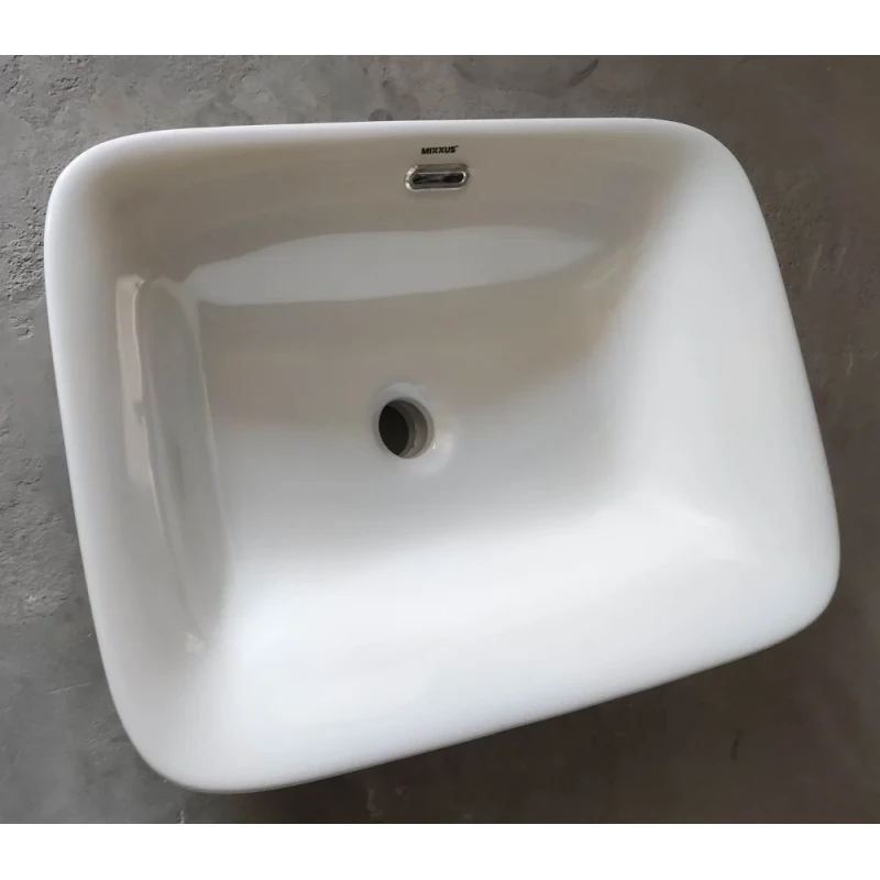 Раковина врезная на столешницу Mixxus Premium STYLE-1601 590х420х180mm с переливом (MP6570)
