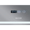 Дзеркало Mixxus WARM MR02-90x70-CASE з LED Touch, Anti-fog, димером, рег. яскравості, годинником (M