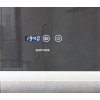 Дзеркало Mixxus FLAT MR04-80x60 з LED Touch, Anti-fog, димером, регулюванням яскравості, годинником