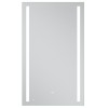 Дзеркало Mixxus Premium LINES MR17-100x60-REVERSE (LED Touch, Anti-fog, димер) (MP6625)