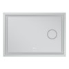 Дзеркало Mixxus Premium QUADRO MR20-100x70 (LED Touch, Anti-fog, димер, лінза) (MP6622)