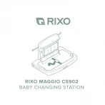 Настінний сповивальний столик Rixo Maggio (CS902)