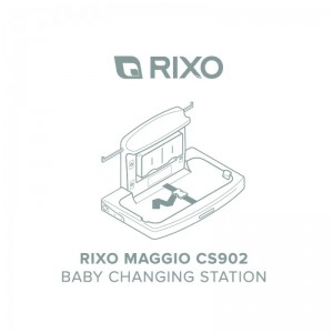 Настінний сповивальний столик Rixo Maggio (CS902)