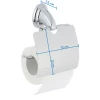 Бумагодержатель с крышкой Zerix LR1503 (LL1493)