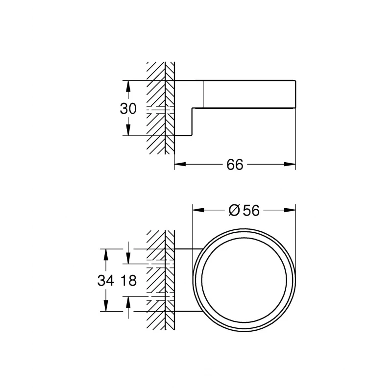 Тримач для аксесуарів Grohe Selection (41027000)