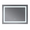 Дзеркало Mixxus WARM MR12-80x70-REVERSE з LED Touch, Anti-fog, димером, регулюванням яскравості (MI