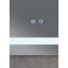 Дзеркало Mixxus WARM MR12-80x70-REVERSE з LED Touch, Anti-fog, димером, регулюванням яскравості (MI