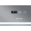 Дзеркало Mixxus WARM MR02-80x80 з LED Touch, Anti-fog, димером, регулюванням яскравості, годинником