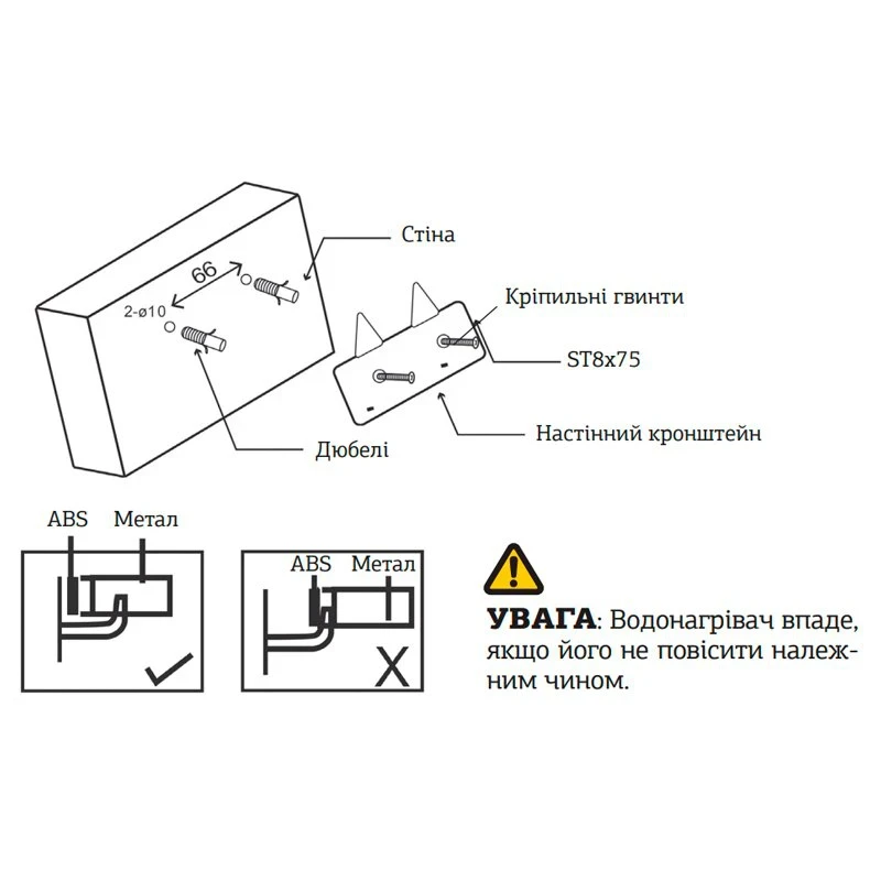 Водонагреватель "Под мойку" Mixxus EWH-0610 Small Under накопитель. 10 л, мокр.тен 1,5 kW (WH0007)