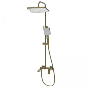 Душова колона зі змішувачем HAIBA GAUDI 009-J BRUSHED GOLD (HB9584)