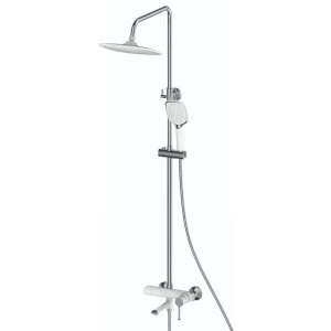 Душевая колонна Mixxus Premium EDEM 009-J (WHITE) со смесителем (MI6208)