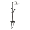 Душевая колонна со смесителем Haiba Milano 003-J Graphite (HB4009)