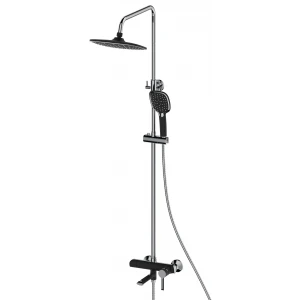 Душова колона зі змішувачем Mixxus Premium Edem 009-J (Black) (MI6207)