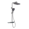Душова колона з термостатичним змішувачем Mixxus Premium SPACE-009-J Graphite, 3 режими (MI6542)