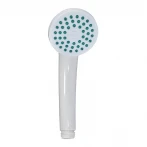 Лійка для душу Zerix SH-06 WHITE, 1 режим (ZX5017)