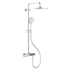 Душевая колонна с термостатическим смесителем Koer KB-55014-01 (Цвет хром) (KR4732)