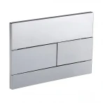 Панель смыва Koer KT-0603-01 240x160x10mm пластиковая, линейная кнопка (KR5319)