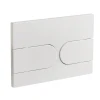 Панель змиву Koer KT-0604-03 240x160x10mm пластикова, кнопка закруглена (KR5322)
