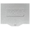 Инсталляция для подвесного унитаза Koer KT-0504-01 500x126x1150mm с панелью смыва KT-0607-01 Хром (KR5348)