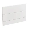 Панель смыва Koer KT-0603-03 240x160x10mm пластиковая, линейная кнопка (KR5318)