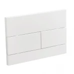 Панель смыва Koer KT-0603-03 240x160x10mm пластиковая, линейная кнопка (KR5318)