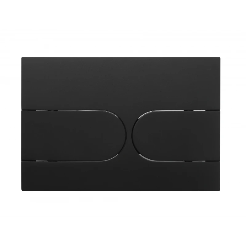 Панель смыва Koer KT-0604-05 240x160x10mm пластиковая, закругленная кнопка (KR5324)