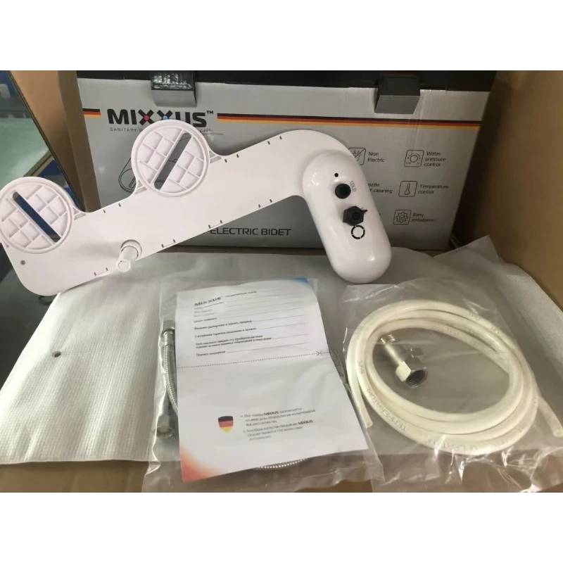 Накладка під кришку унітазу Mixxus Premium TCB-01 Універсальна, з вбудованим гігієнічним душем (MP6494)