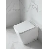 Унітаз підлоговий безбачковий Mixxus Premium QUADRO-0701-R 600х355х410mm, система змиву RIMLESS (MP6590)