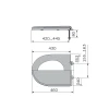 Сидіння унітазу з кришкою ZERIX TS-06 (ZX5585)