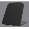 Подвесной унитаз Mixxus Premium Quadro-0302-R Black 530x360x365mm, система смыва RIMLESS (MP6455)