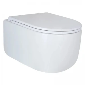 Унітаз підвісний Mixxus Premium TOPPER-0302-T3 490х360х380mm, система змиву TORNADO 3.0 (MP6599)