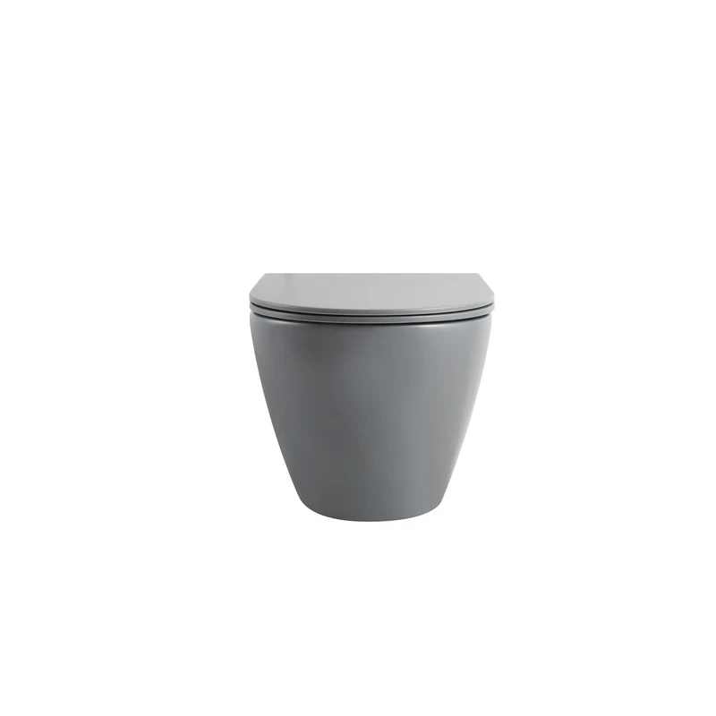 Унітаз підвісний Mixxus Premium ELLIPSE-0308-T3 GRAY 490x360x360mm система змиву TORNADO 3.0 (MP6654)