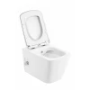 Унитаз-биде подвесной Mixxus Premium QUADRO-1301-R 510x350x345mm система смыва RIMLESS (MP6658)