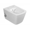 Унитаз-биде подвесной Mixxus Premium QUADRO-1301-R 510x350x345mm система смыва RIMLESS (MP6658)