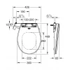 Крышка-биде Grohe Bau Ceramic (39648SH0)