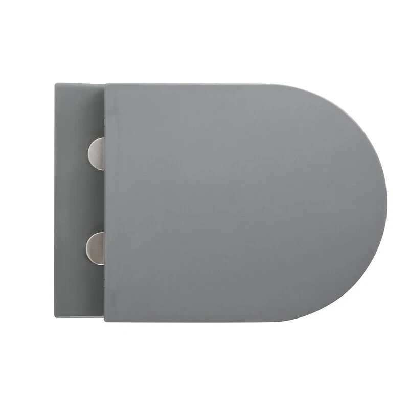 Унітаз підвісний Mixxus Premium TOPPER-0303-R GRAY 495x370x350mm система змиву RIMLESS (MP6657)