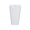 Раковина моноблок Mixxus STYLE-1101 с отверстием под смеситель и переливом 440х380х830mm (MI6696)