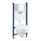 Комплект инсталляции с унитазом 4 в 1 Grohe Solido Ceramic Bundle (39117000)