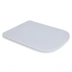 Сидіння-кришка для унітазу Mixxus SEAT COVER QUADRO-2001 з мікроліфтом 450x360x60mm (MI6717)