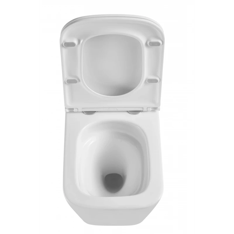 Подвесной унитаз Mixxus Premium Quadro-0301-T3 490x340x360mm, система смыва TORNADO 3.0 (MP6453)