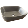 Раковина накладна Mixxus Premium DIVERSE-0116 GRAY 455x330x135mm (MP6651)