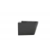 Унітаз підвісний Mixxus Premium QUADRO-0305-R GRAY 510x350x345mm система змиву RIMLESS (MP6656)