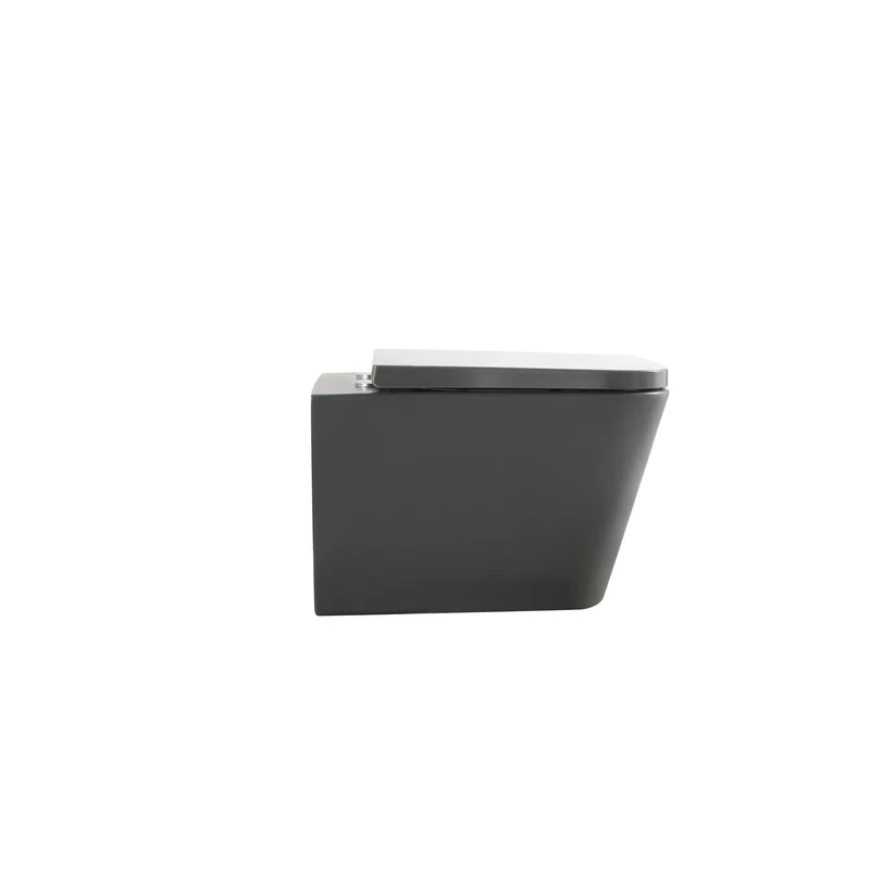 Унітаз підвісний Mixxus Premium QUADRO-0305-R GRAY 510x350x345mm система змиву RIMLESS (MP6656)