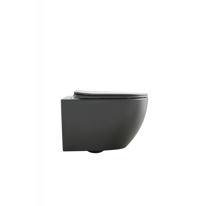Унітаз підвісний Mixxus Premium ELLIPSE-0309-T1 GRAY 530x360x350mm система змиву TORNADO 1.0 (MP6655)