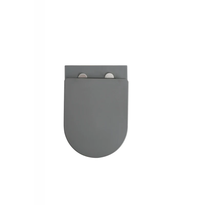 Унітаз підвісний Mixxus Premium ELLIPSE-0309-T1 GRAY 530x360x350mm система змиву TORNADO 1.0 (MP6655)