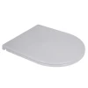 Сидіння-кришка для унітазу Mixxus Premium SEAT COVER ELLIPSE-WAVE-2001 з мікроліфтом 428х361х50mm (MP6610)